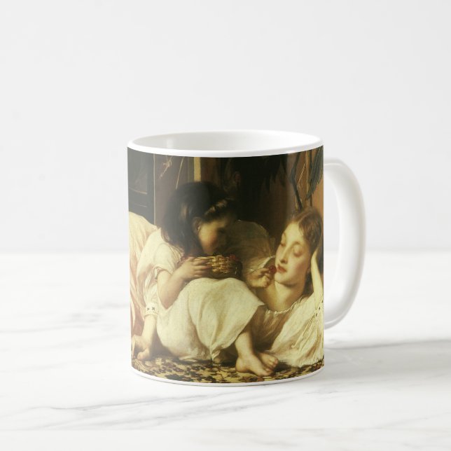 Mug Mère et Enfant (alias Cerises) par Lord Leighton (Devant droit)
