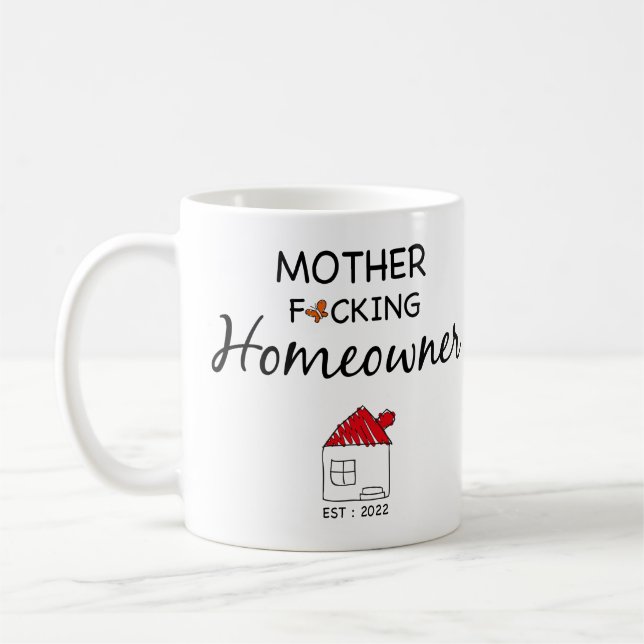 Mug Mère F*cking Maison Est : 2022 (Gauche)