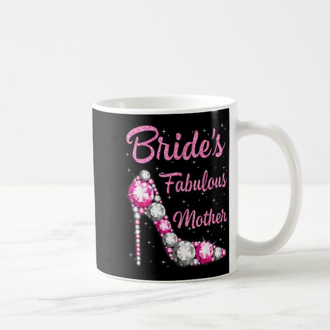 Mug Mère fabuleuse de la mariée mariage heureux se mar (Droite)