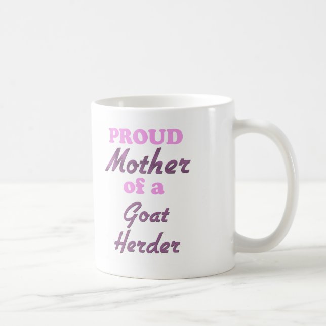 Mug Mère fière d'un berger de chèvre (Droite)