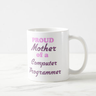 Mug Mère fière d'un informaticien