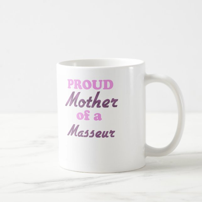 Mug Mère fière d'un masseur (Droite)