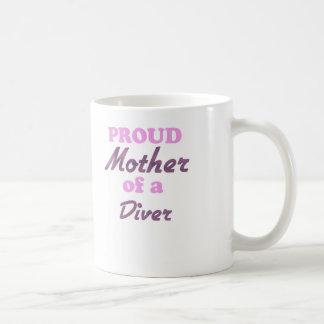 Mug Mère fière d'un plongeur