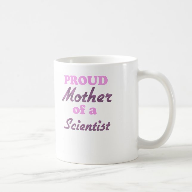 Mug Mère fière d'un scientifique (Droite)