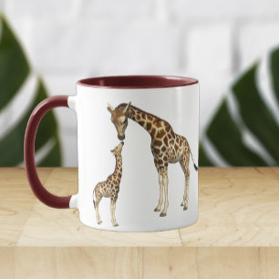 Mug Mère Giraffe et bébé Giraffe