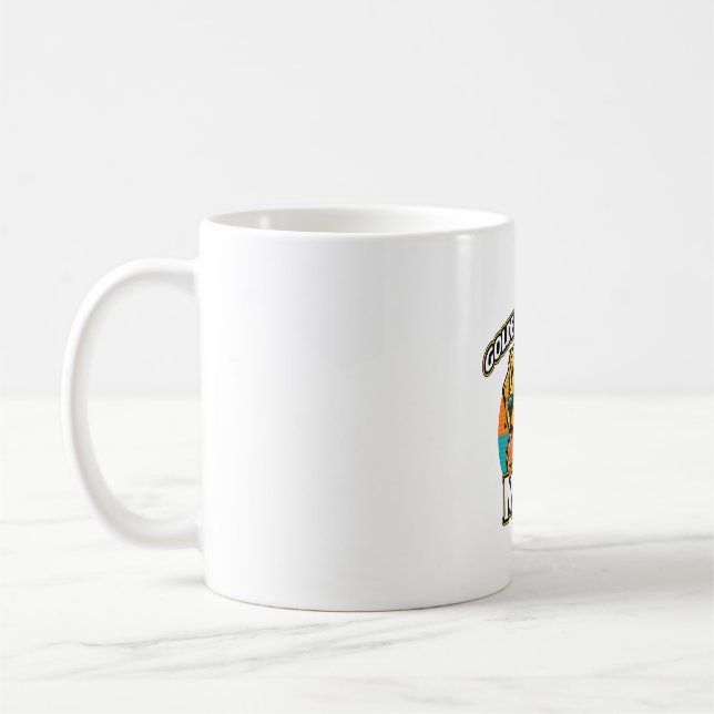 Mug Mère Golden Retriever - Conception de l'amoureux d (Gauche)