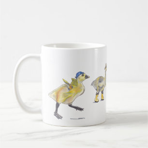 Mug Mère Goose et quatre affectations professionnelle
