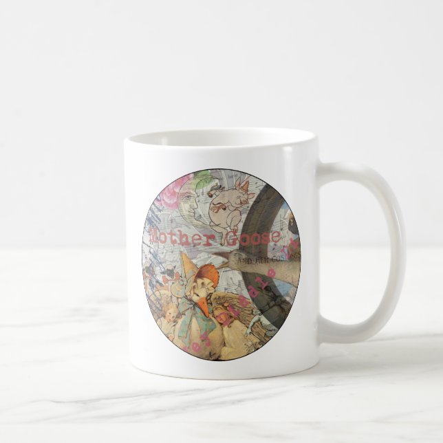 Mug Mère Goose Nursery Rhyme Fairy Tale (Droite)