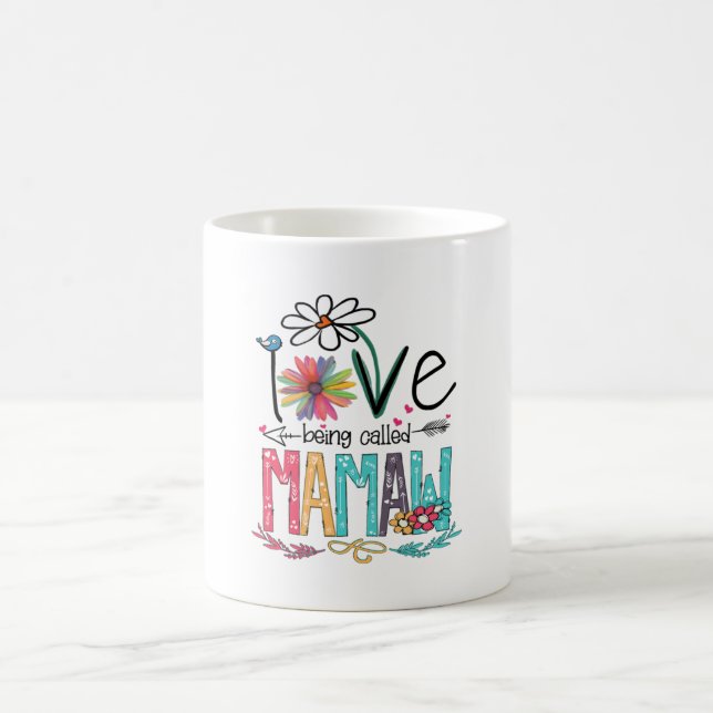 Mug Mère J'Aime Être Appelée Mamaw Sunflower (Centre)
