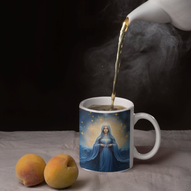 Mug Mère Marie Amour universel 11 (Mother Mary Universal Love 11 Tea Mug
)