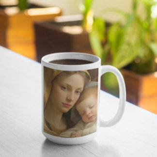 Mug Mère Marie avec Bébé Jésus version 21
