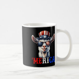 Mug Merica Chèvre Patriotique 4 juillet Drôle Enfants