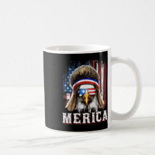 Mug Merica Eagle Mullet 4 juillet American Flag Star