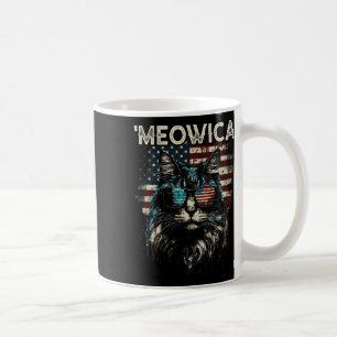 Mug Merica Patriotique Maine Coon Chat