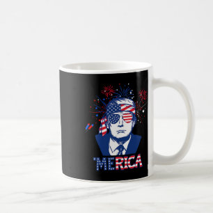 Mug Merica Trump 4 juillet heureux Trump Drapeau améri