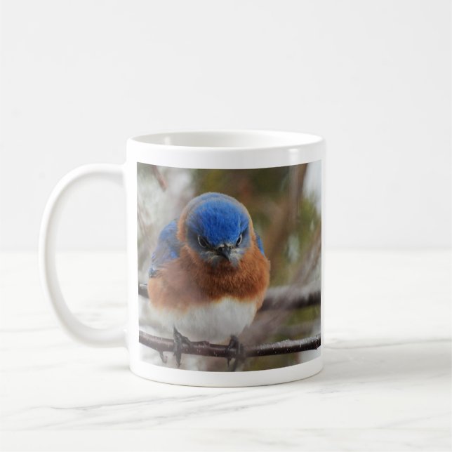 Mug Merlebleu oriental en colère (Gauche)