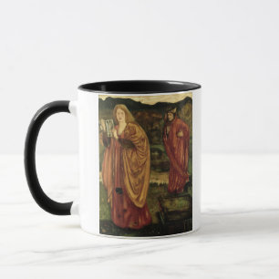 Mug MERLIN et Nimue de "d'Arthur de Morte", 1861