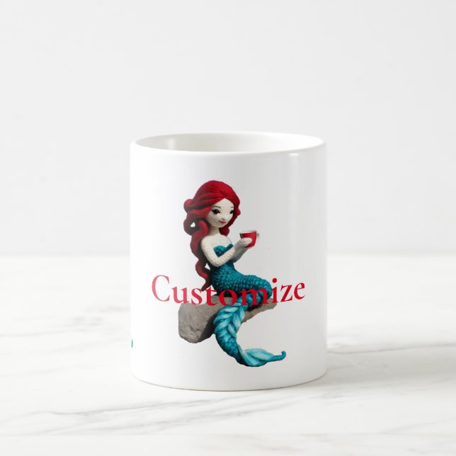 Mug Mermaid Relaxant Avec Boisson Thunder_Cove (Centre)