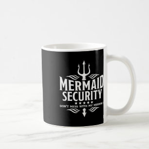 Mug Mermaid Sécurité Famille Anniversaire Halloween Co