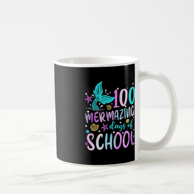 Mug Mermaid Tail 100 Jours Mermazing de l'école (Droite)