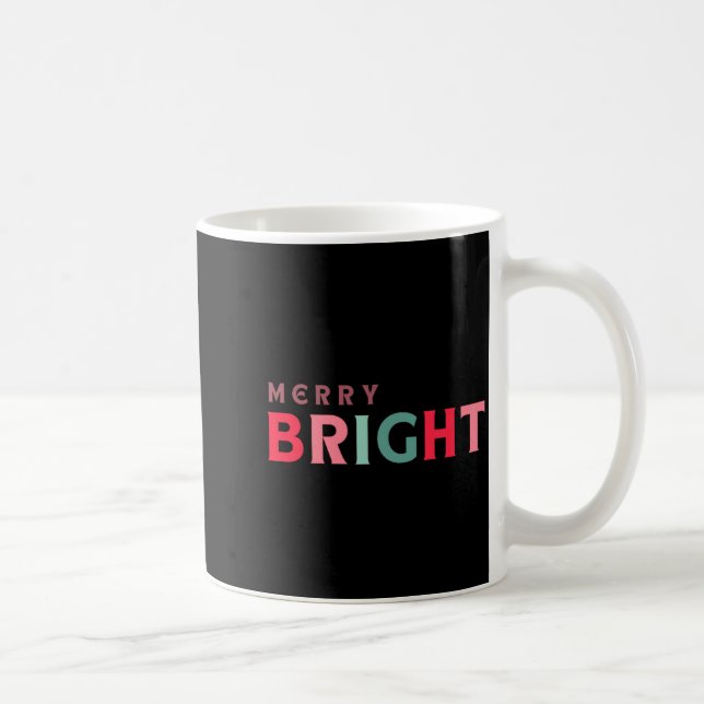 Mug Merry And Bright Cute Colorful Toddler  (Droite)