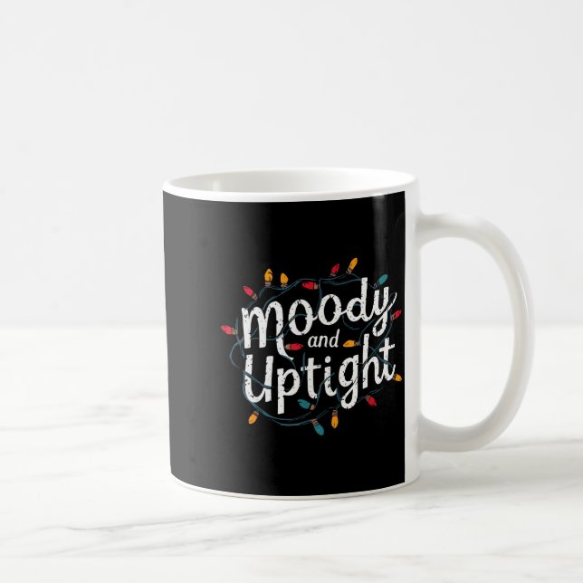 Mug Merry And Bright Moody And Uptight Christmas Coupl (Droite)