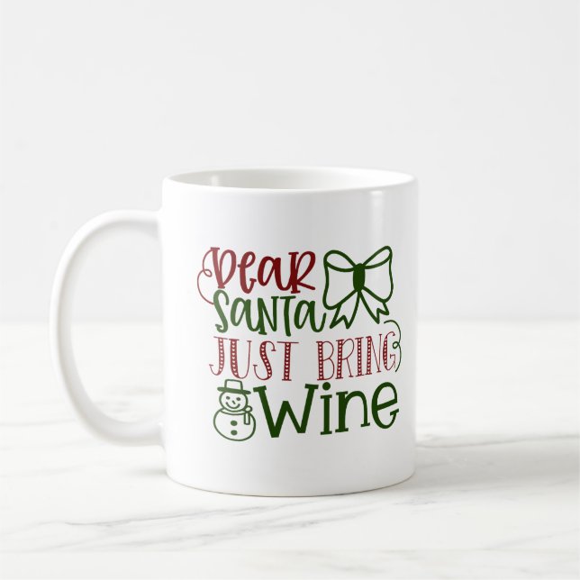 Mug Merry & Bright Christmas Citations (Gauche)