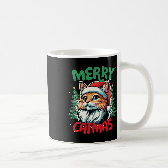 Mug Merry Catmas Funky Christmas Duck Lover (Droite)