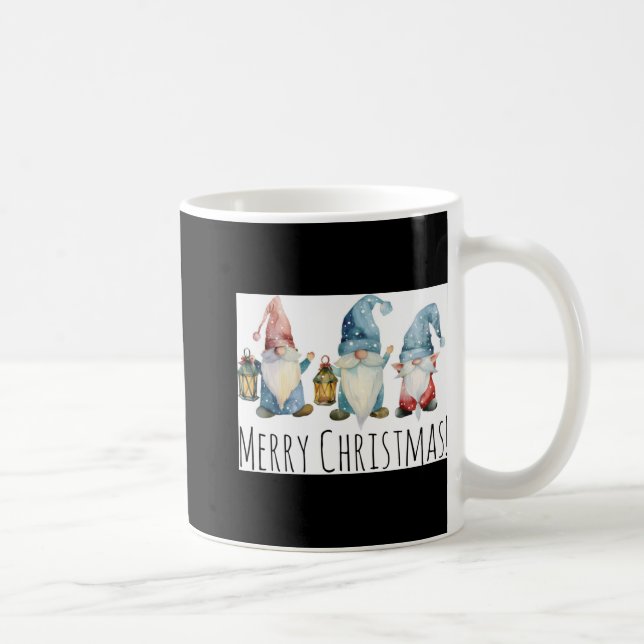 Mug Merry Christmas Cute Christmas Gnomes T Shirt  (Droite)