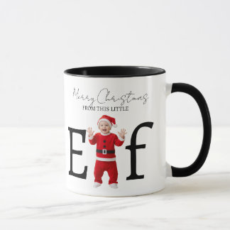 Mug Merry Christmas Little Elf Baby Christmas Gift