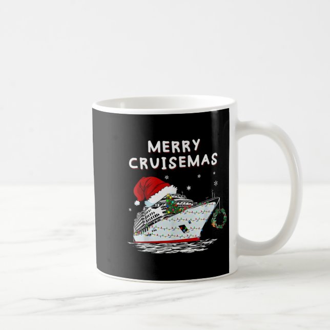 Mug Merry Cruisemas Cruise Ship Santa Hat Christmas Ho (Droite)
