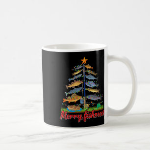 Mug Merry Fishmas Drôle Pêcheur Pêcheur de poisson Noë
