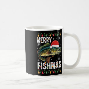 Mug Merry Fishmas Funny Pêche de Noël Pajama Fishe