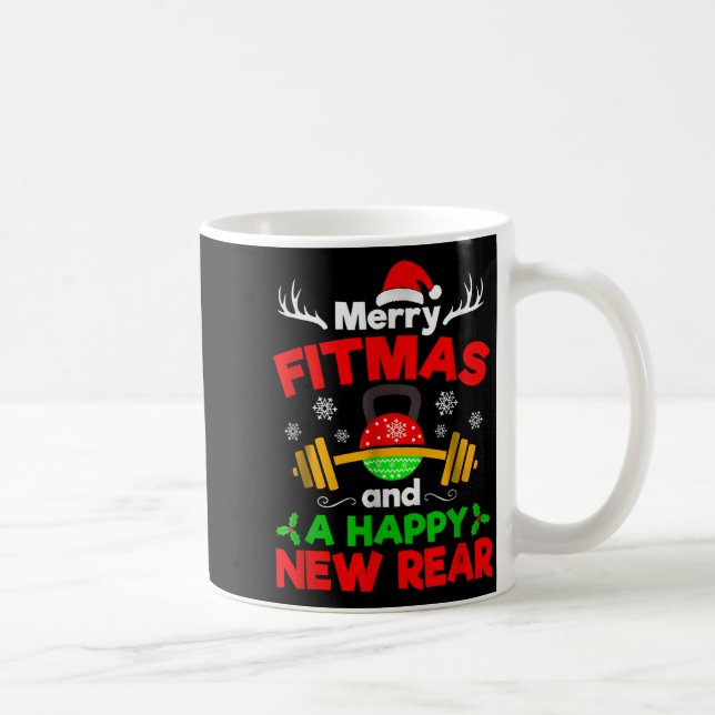Mug Merry Fitmas And A Happy New Year  (Droite)