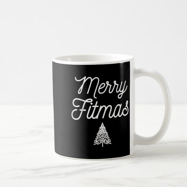 Mug Merry Fitmas For Christmas Workout Xmas Gym Holida (Droite)