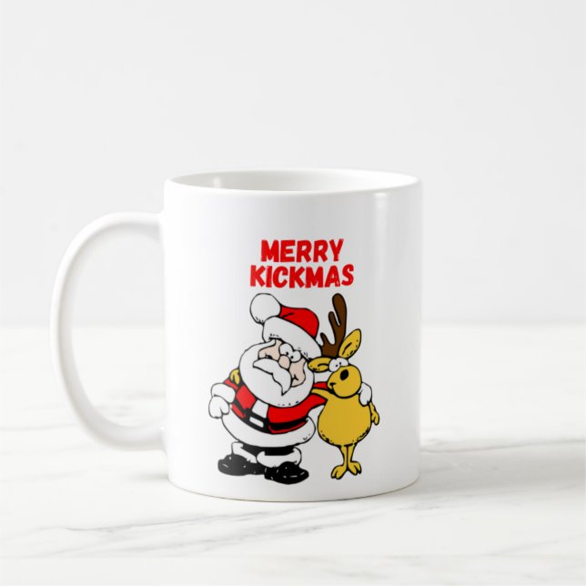 Mug Merry Kickmas (Gauche)