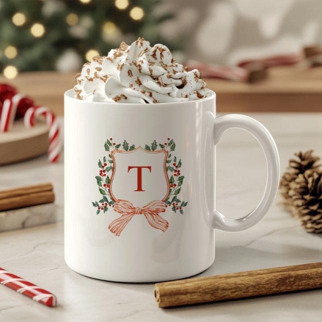 MUG MERRY MONOGRAM (Créateur téléchargé)