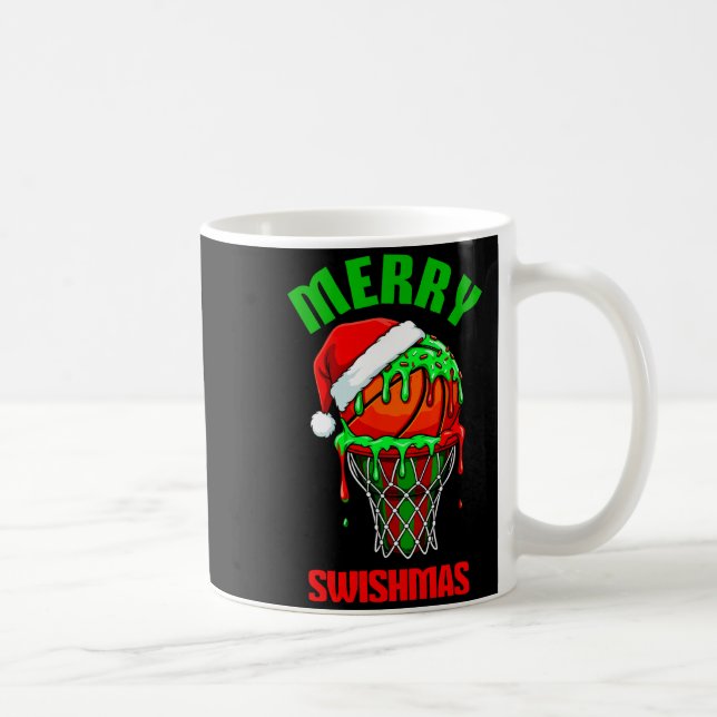 Mug Merry Swishmas Basketball Ugly Christmas Xmas Men  (Droite)
