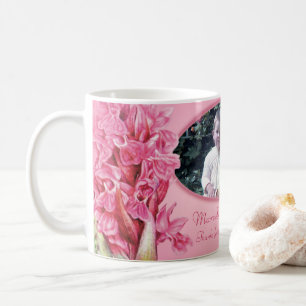 Mug Merveilleuse maman orchidée rose art 