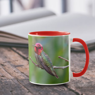 Mug Merveilleux colibri d'Anna sur un arbre fruitier