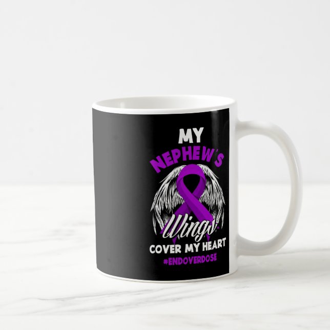 Mug Mes ailes de Nephew couvrent ma surdose de fin de  (Droite)