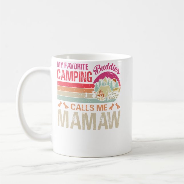 Mug Mes Amies De Camping Préférées M'Appelent Mamaw Vi (Gauche)