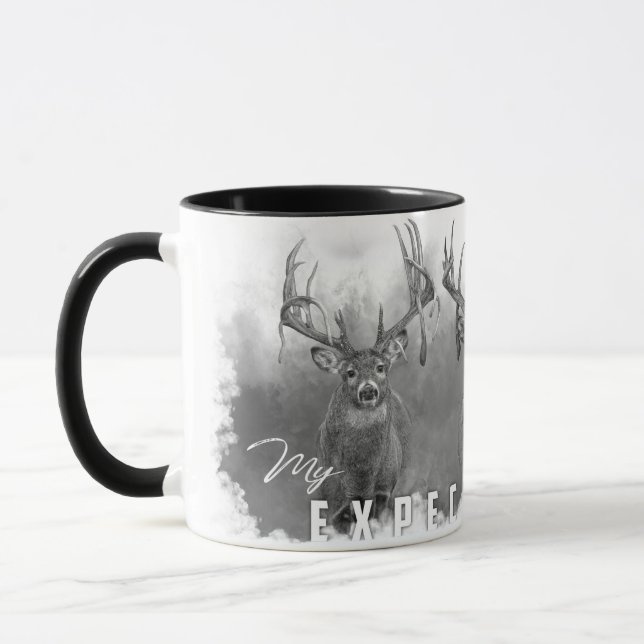 Mug Mes attentes Boug de cerfs blancs (Gauche)