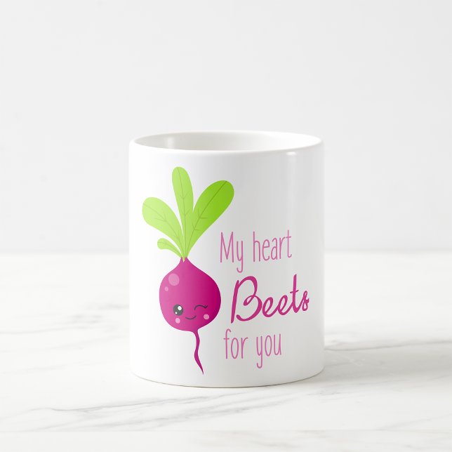 Mug Mes betteraves de coeur pour vous (Créateur téléchargé)