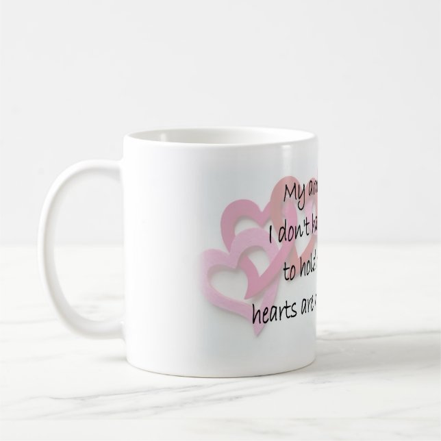 Mug Mes bras sont pleins (Gauche)