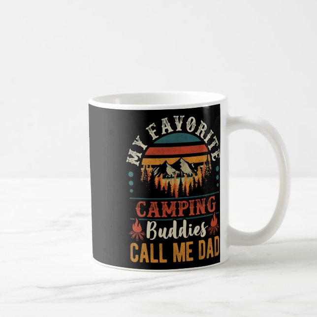 Mug Mes copains de camping préférés m'appellent Papa D (Droite)