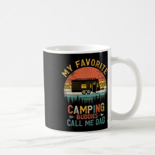Mug Mes copains de camping préférés m'appellent Papa V