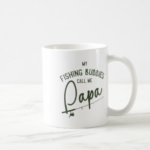 Mug Mes Copains de Pêche M'appellent Papa Cadeau de la