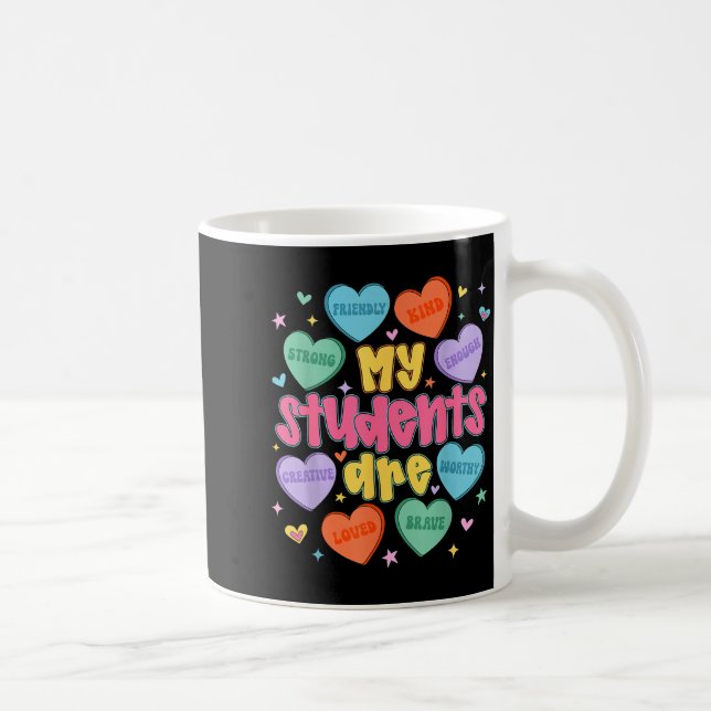 Mug Mes élèves sont des femmes enseignantes gentilles  (Droite)