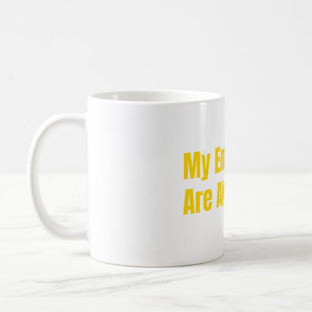 Mug Mes employés sont des algorithmes Entrepreneur en  (Gauche)